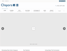 Tablet Screenshot of chayora.com